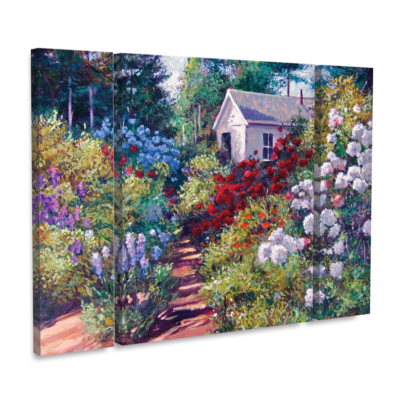 Ensemble de 3 panneaux d'art mural - David Lloyd Glover 