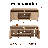 Elegant Curved TV Stand With Hidden Storage For Tvs Up To 65"-1702811136