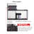 Gray Small Ultra-Clear Glass Bottom-Filtered Fish Tank
