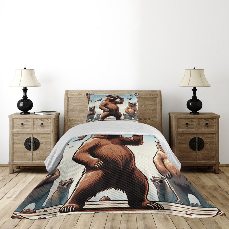 Polyester Coverlet, Twin Coverlet + 1 Standard Shams