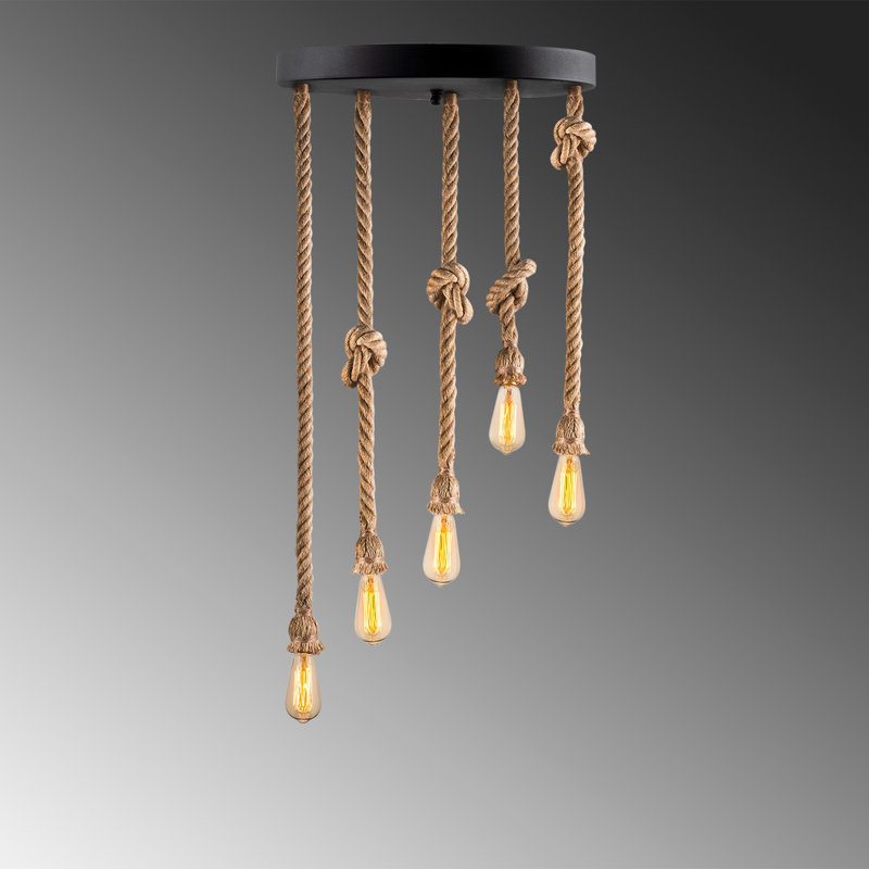 Luminaire suspendu à 5 lumières Mariah