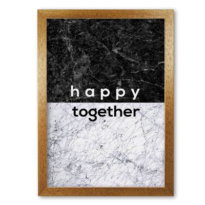 Happy Together Black & White - Print
