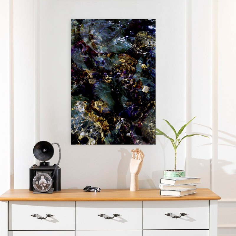 Art contemporain Bold Dreamy Energetic Nature, H 24 po x l 16 po