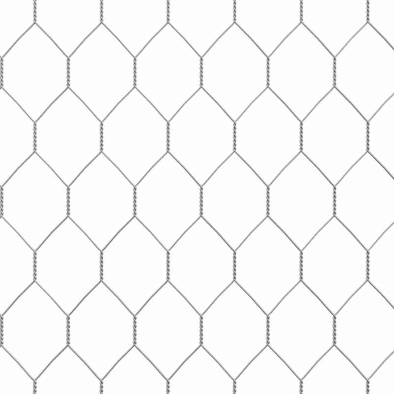 Cage à poulet en acier galvanisé argent 39,4 po x 74,8 po, H 74,8 po x l 39,4 po x P 39,4 po