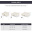 Canapé pour chat blanc moyen-564955063-564955061
