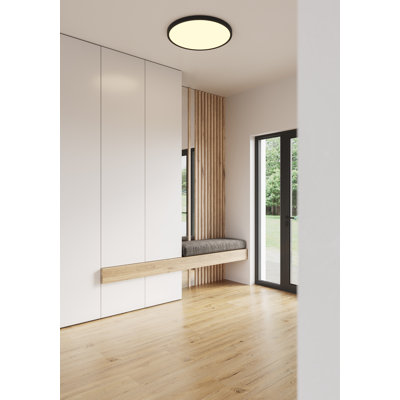 Oja Plastic LED Flush Mount