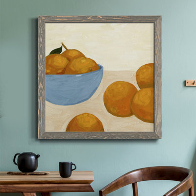 Mandarins I - art mural encadré sur toile
