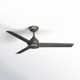 54" Mocha 3 - Blade Outdoor/Indoor Smart Propeller Ceiling Fan with Remote Control Included