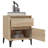 Duflos 1 Drawer Bedside Table-381542537
