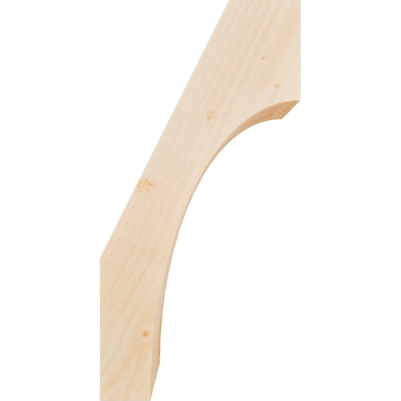Attelle de genou Westlake, Sapin de Douglas, H 24 po x l 5,5 po x P 12 po, Lisse