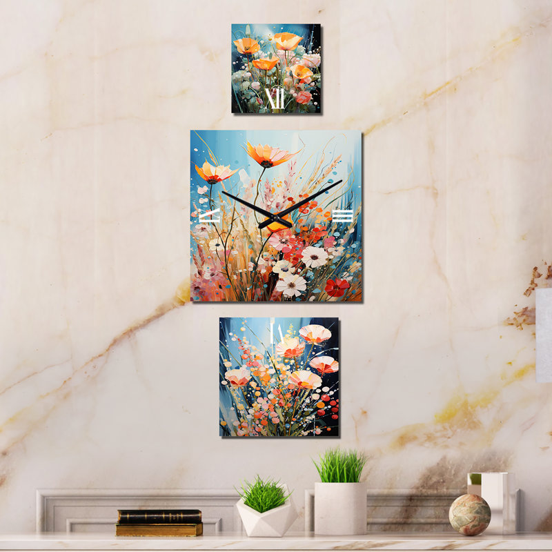 Horloge Kasevich - Plantes Multipanel