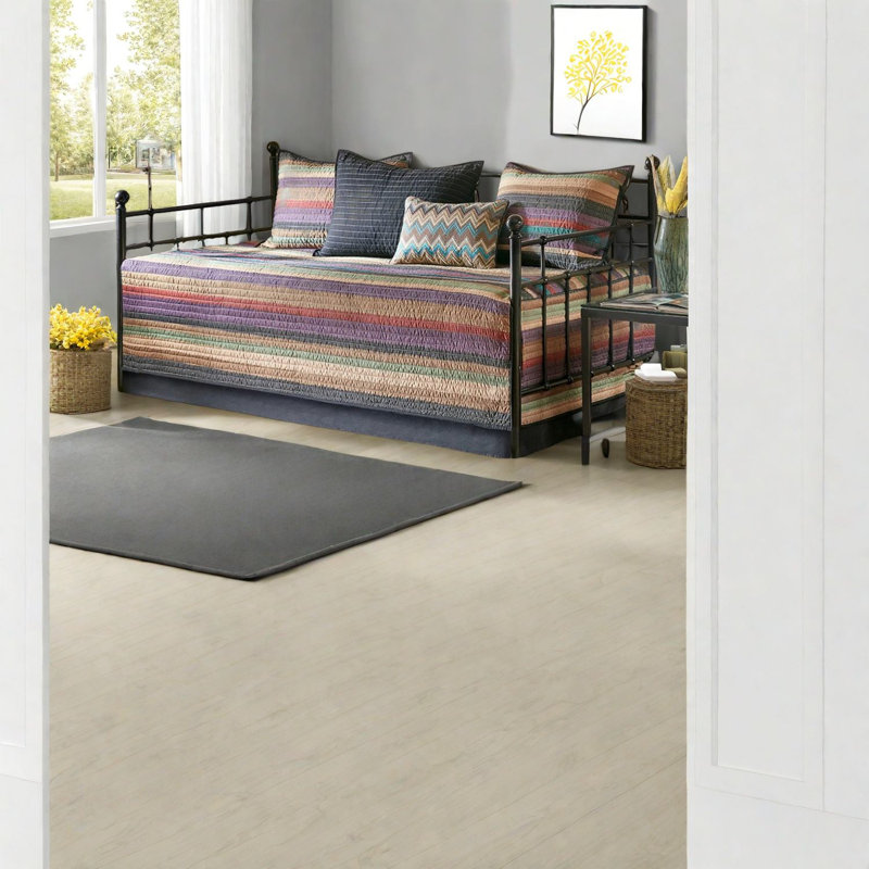 Reversible Lodge Bedding Sets, Cozy Polyester, Stripe Design For Home