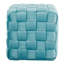 Repose-pieds carré en velours 16 po-133698406