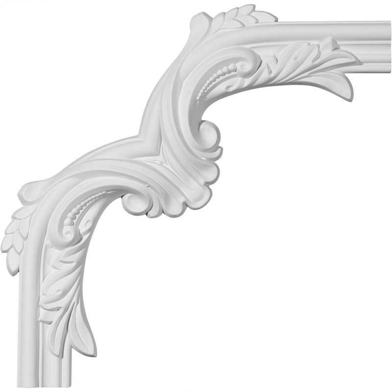 Moulure de coin Claremont H 12 1/2 po x l 12 1/2 po x P 1/2 po