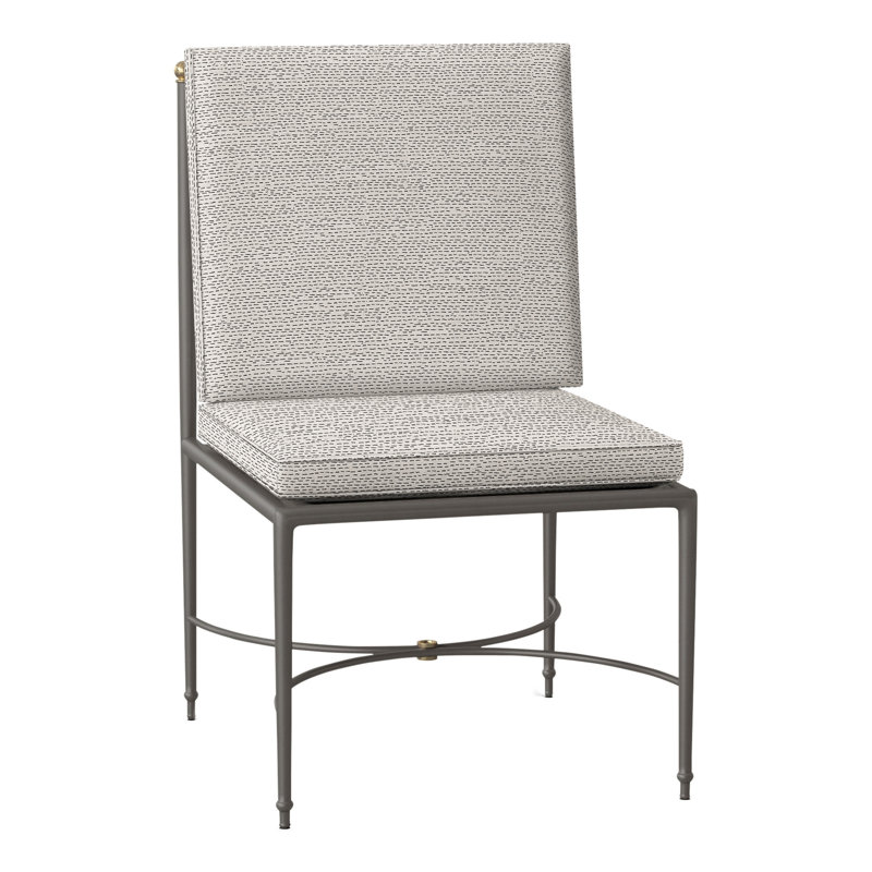 Chaise d'appoint en aluminium Roma, Welt, Perigold Arigato Balsamique