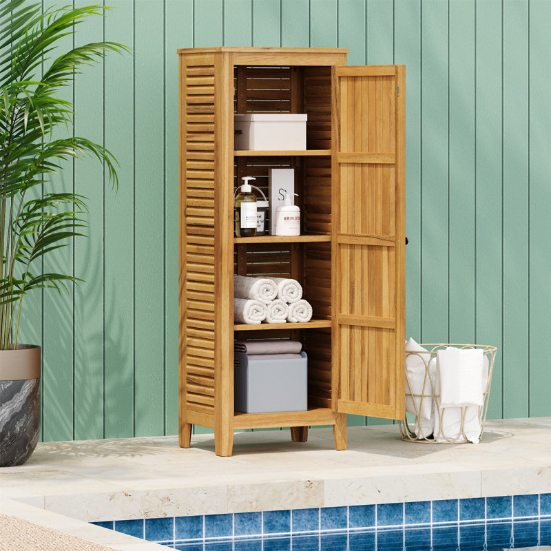 Whitney Acacia Wood Cabinet