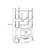 Elegant painted multi-functional bookcase-109679687