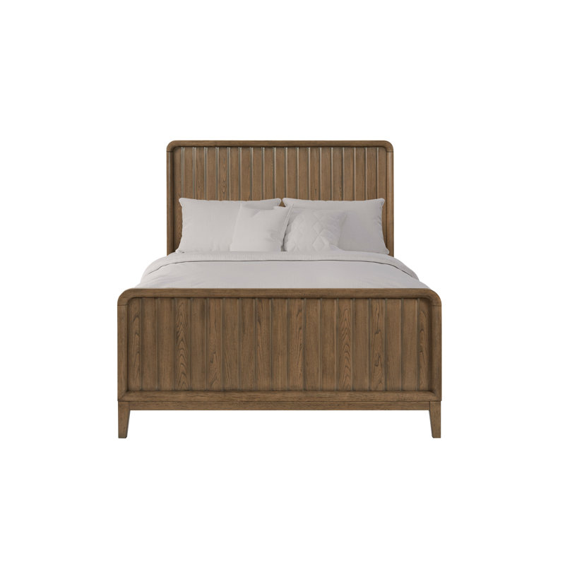Lit simple - Latte, Marron clair, Lit simple 