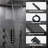 Thermostatic Complete Rainfall Shower System with Rough in-Valve and Body Spray-90878902