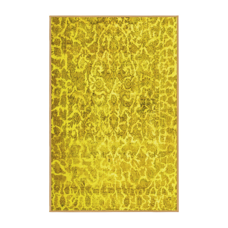 Emylie Washable Abstract Indoor Rug, Rectangle 2' x 3'