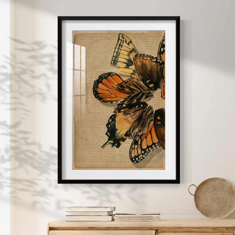 Blue Shift II -Gallery Wrapped Canvas, 28.5" H x 20.5" W, Black