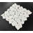 12.5" x 12.5" Marble Pebble Mosaic Wall And Floor Tile-80953386