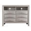 Commode média Marilla G1503-TV2, argent -1095477616