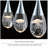 Holmstrom 3 - Light LED Crystal Cluster Pendant