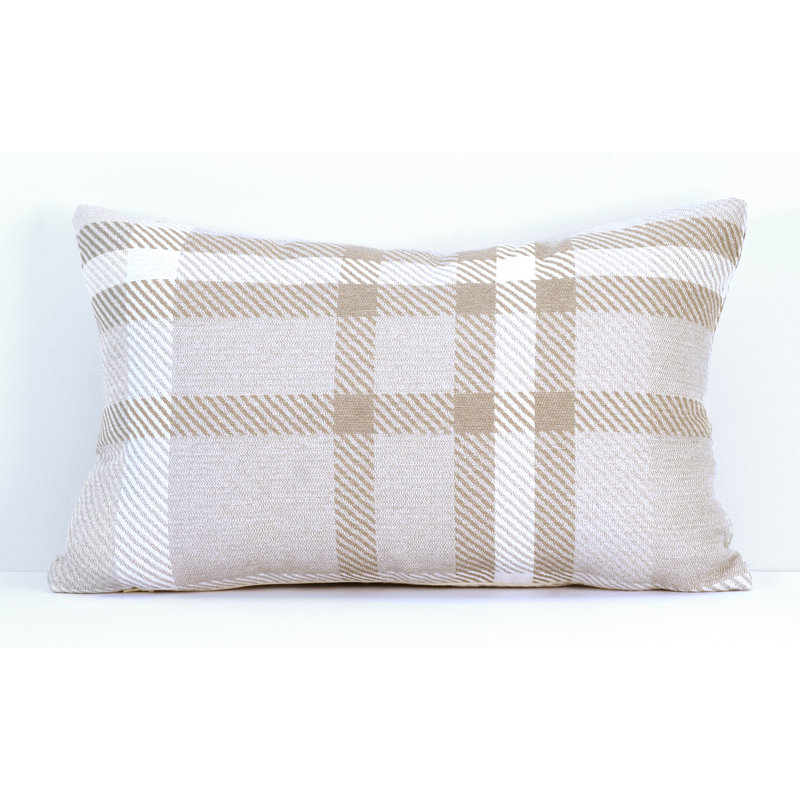 Coussin lombaire intérieur / extérieur Pacifica, Chanvre Tartan