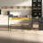 4-piece bar table and chairs set, bar table with LED light and 3 saddle stools-742528010
