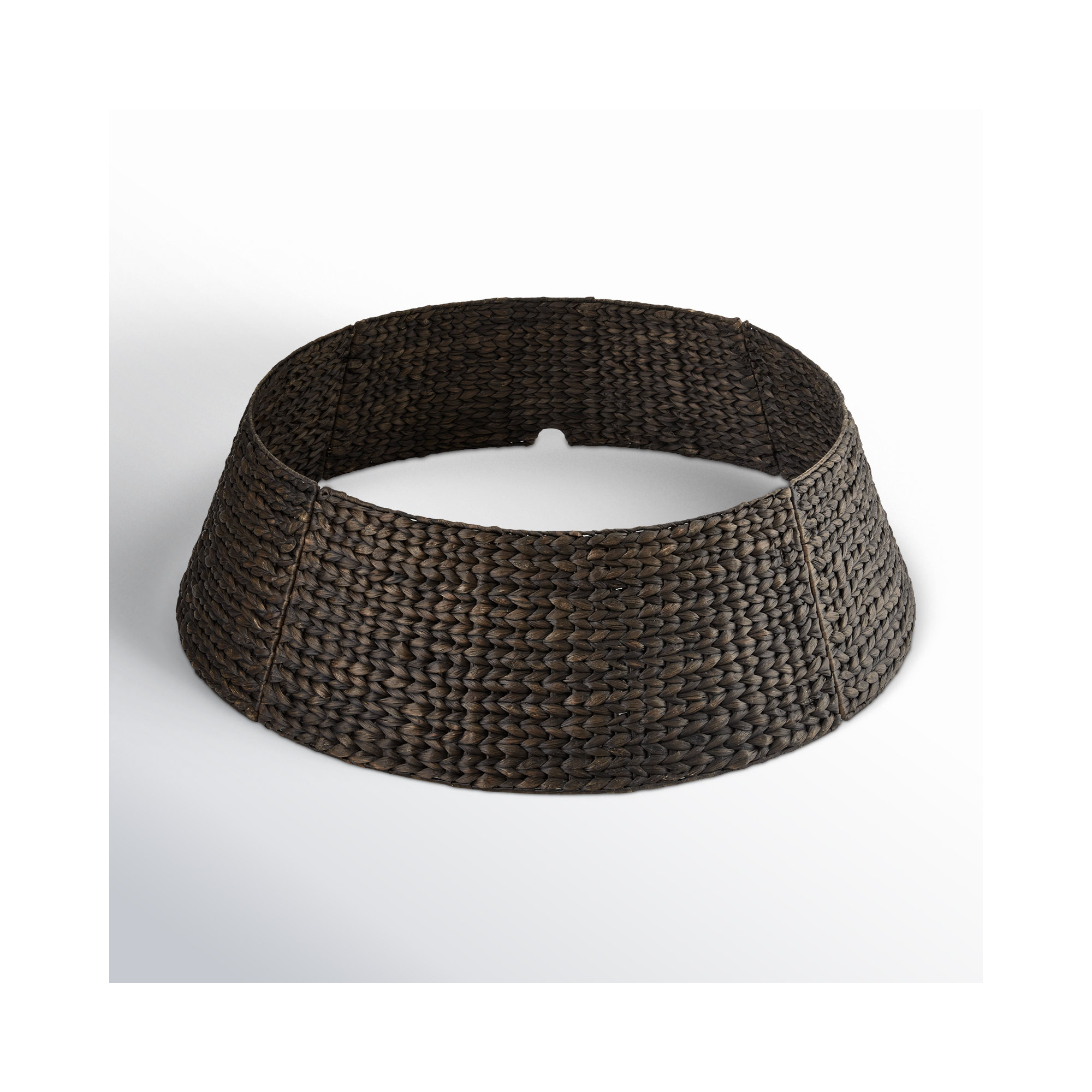 Rattan Tree Collar, 11.25" H x 42" W, Espresso