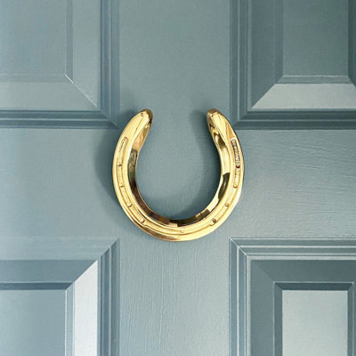 Heurtoir de porte en fer à cheval