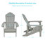 Chaise Adirondack en plastique Halstein-1409835318