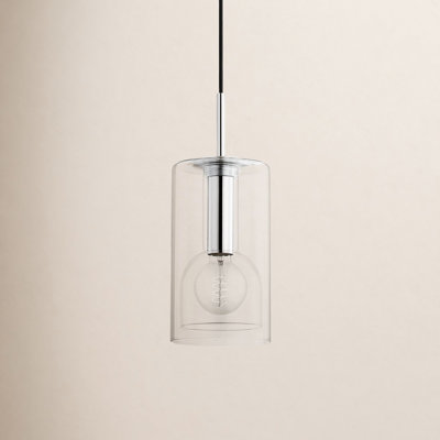 Adreille Single Light Glass Dimmable Pendant