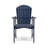 Outdoor Weather Resistant Acacia Wood Adirondack Dining Chairs (Set Of 2)-1881331287