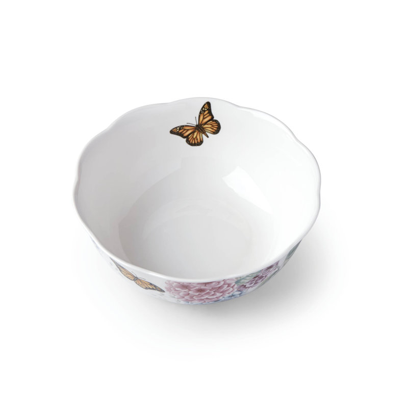 Lenox Butterfly Meadow Hydrangea Serving Bowl