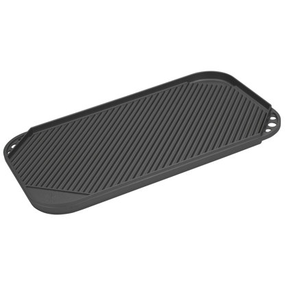 Nordic Ware Pro Cast Traditions 19.25 in. Aluminum Non-Stick Reversible  Grill and Griddle Pan