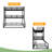 Twin Over Twin Over Full Bunk Bed, Metal Triple Bunk Bed With Safety Guardrails, Heavy-Duty Bunk Bed With Noise-Reduced Design-202332316