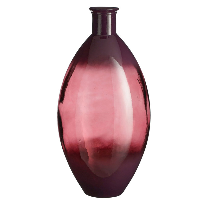 Charlieann Recycled Glass Table Vase, Terra