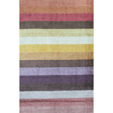 Striped Area Rug in Multicolor