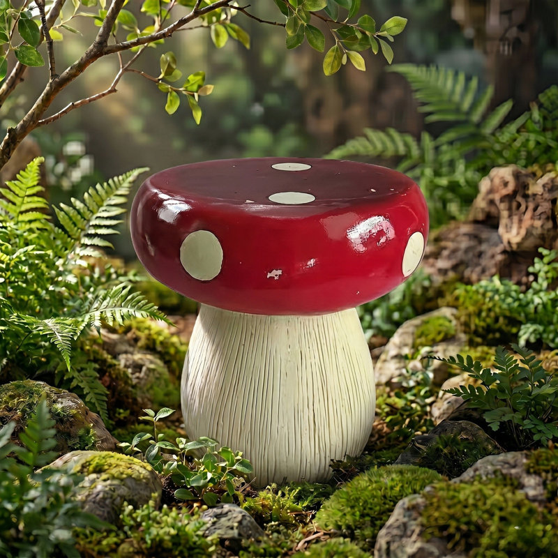 Tabouret de jardin 13 po, Red