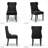 High-End Tufted Dining Chair Set, Velvet Upholstery With Nailhead Trim And Back Pull Ring, Solid Wood Legs-510191850-510191854