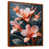Toile avec cadre flottant brun