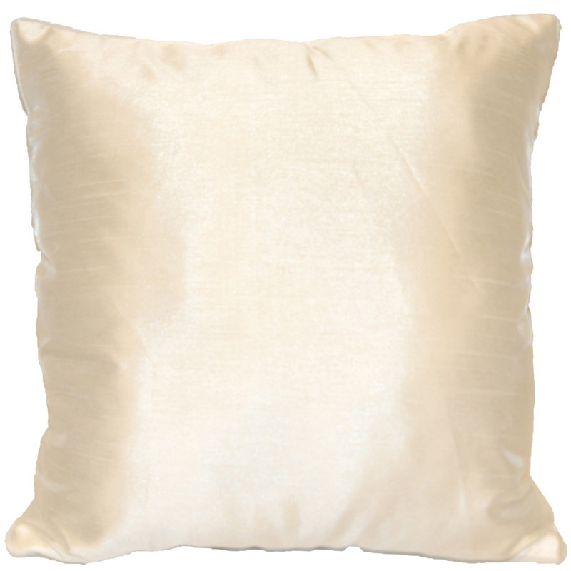 Throw Pillow, Ivory, 18" x 18", Square