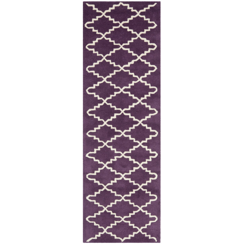 Chatham Hand Tufted Wool Geometric Rug, Runner 2'3" x 7'