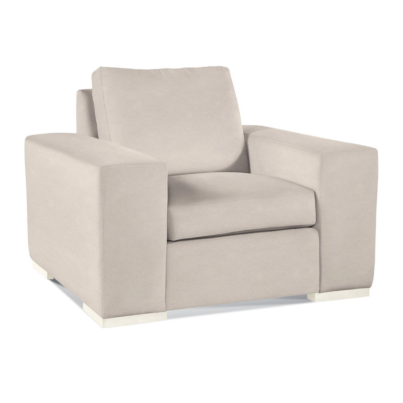 Memphis Armchair, Black, Elite Dove Linen
