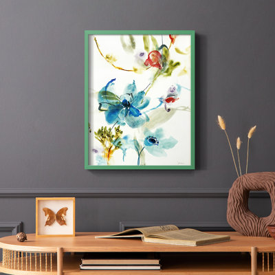 «Color of Summer I», reproduction encadrée - bois massif