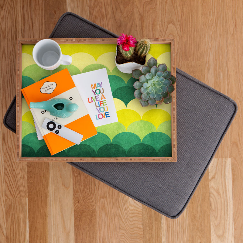 Kenlynn Wood Tray, 14" H x 18" W x 1.75" D