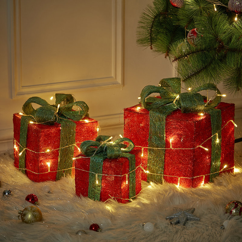 Christmas Decorative Accent, Green/Red