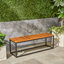 JECO INDUSTRIAL WOOD AND METAL BENCH